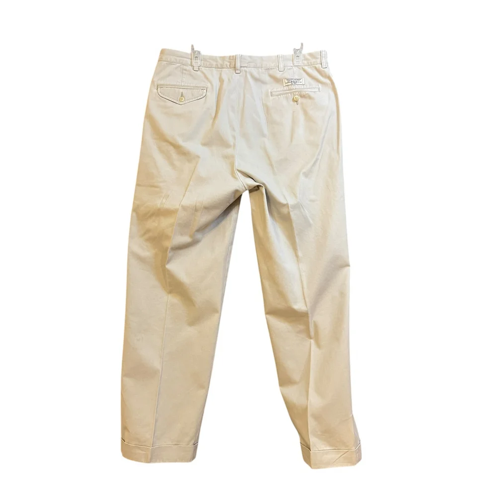 Polo by Ralph Lauren Beige Hammond Pants Size 36x30 100% Cotton